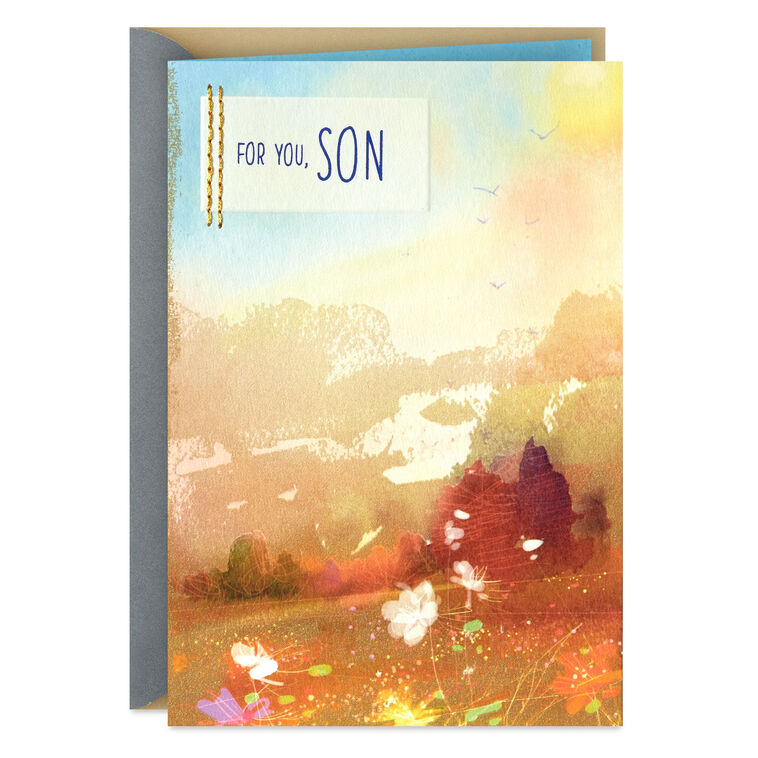 The Man You Have Become Birthday Card for Son