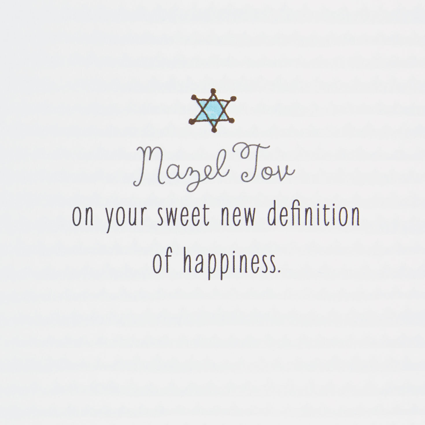 Mazel Tov on Your Little Blessing New Baby Card for only USD 3.99 | Hallmark
