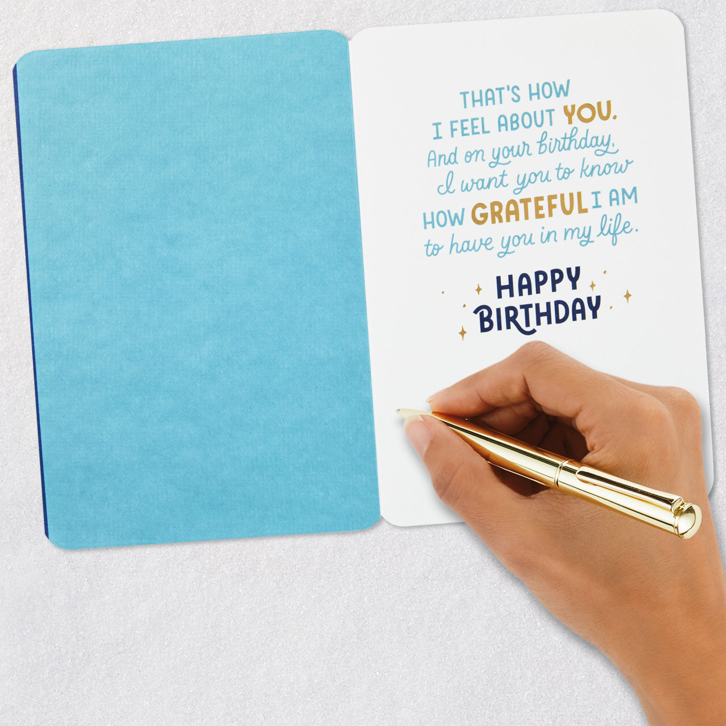 Grateful for You in My Life Birthday Card for Him for only USD 5.59 | Hallmark