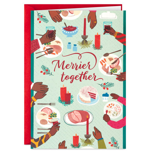 Holiday Dinner Table Boxed Christmas Cards, Pack of 16, 