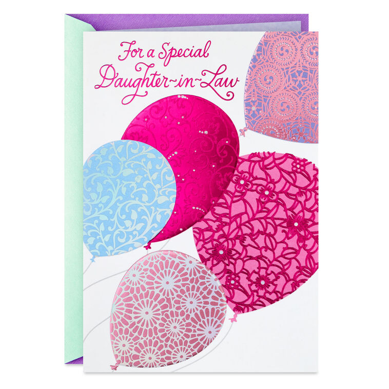 Happy You're Family Birthday Card for Daughter-in-Law