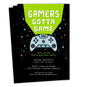 Video Gamer Birthday Invitation, , large image number 1