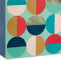 Colorblock Circles Extra-Deep Gift Bag Base/Side Detail image number 5