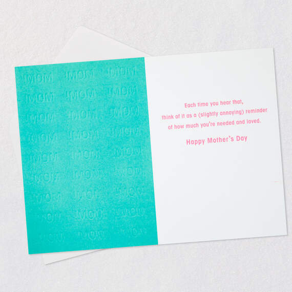 Slightly Annoying Reminders Funny Mother's Day Card, , large image number 3