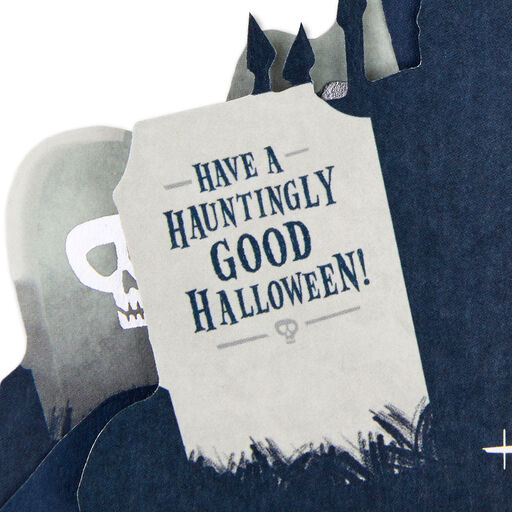 12.38" Jumbo Haunted House 3D Pop-Up Halloween Card, 