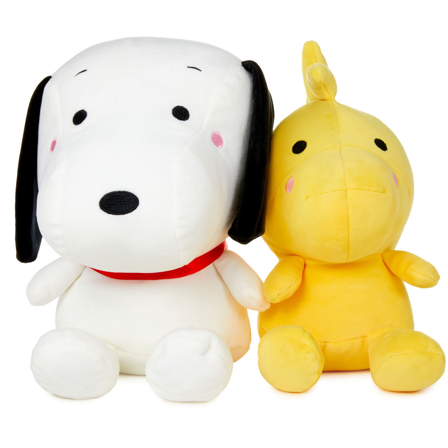 Large Better Together Peanuts Snoopy and Woodstock Magnetic Plush Pair 10.5 Classic Stuffed Animals Hallmark