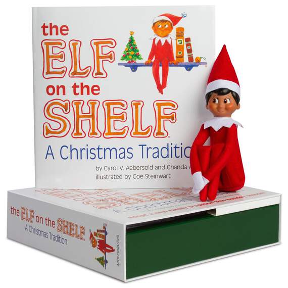 The Elf on the Shelf Book and Dark Skin Boy Elf Doll Activity Set, , large image number 1