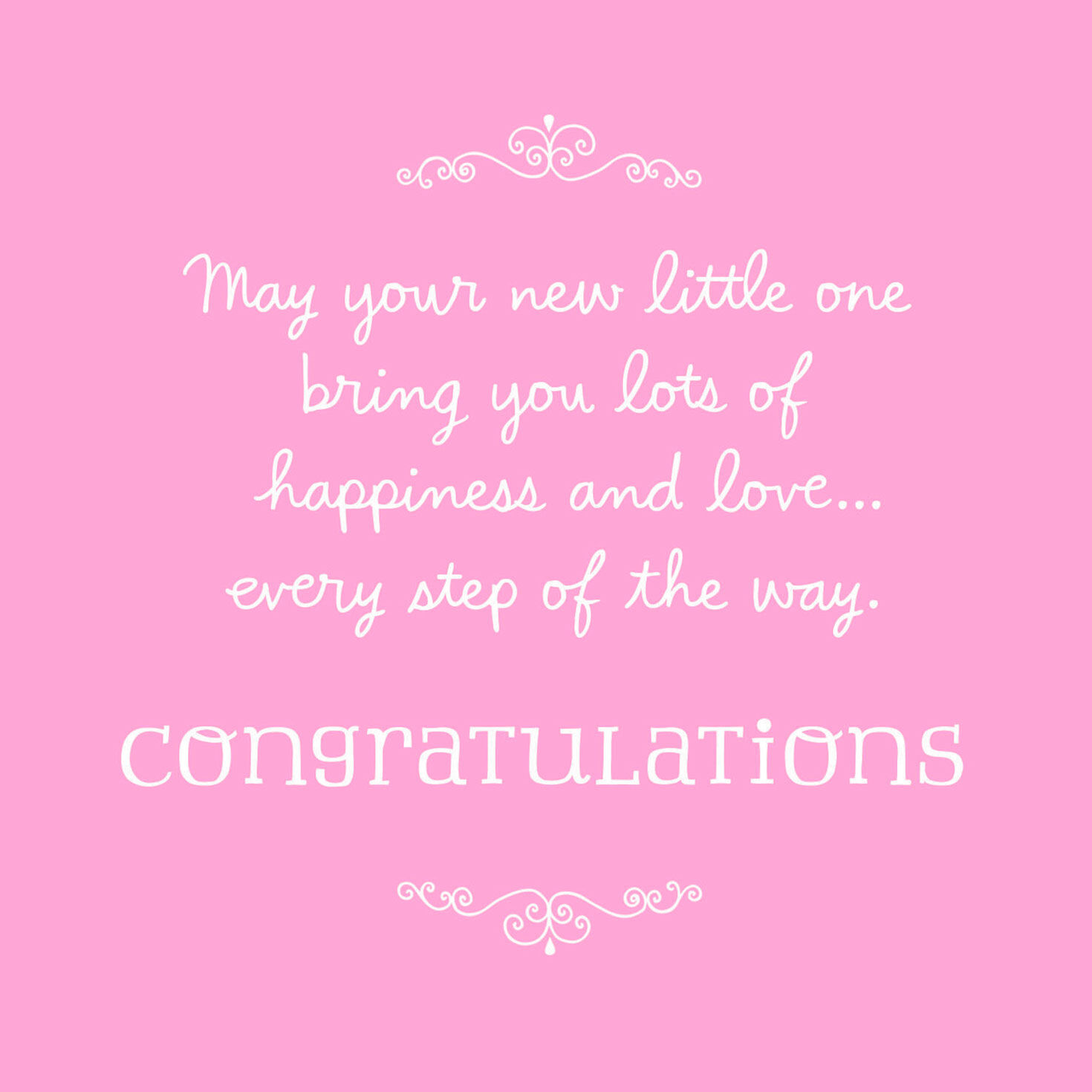 new baby greeting cards congratulations on your new baby girl