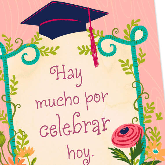 Determination and Dedication Spanish-Language Graduation Card, , large image number 4