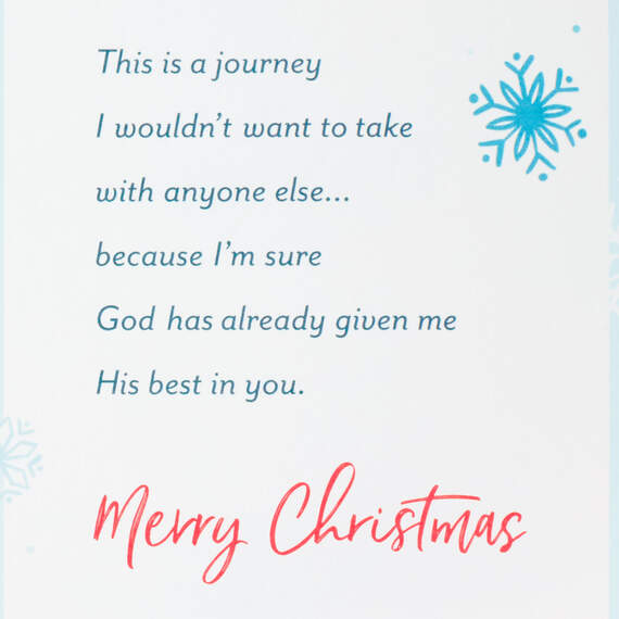 Amazing Husband, Best Friend Religious Christmas Card, , large image number 2