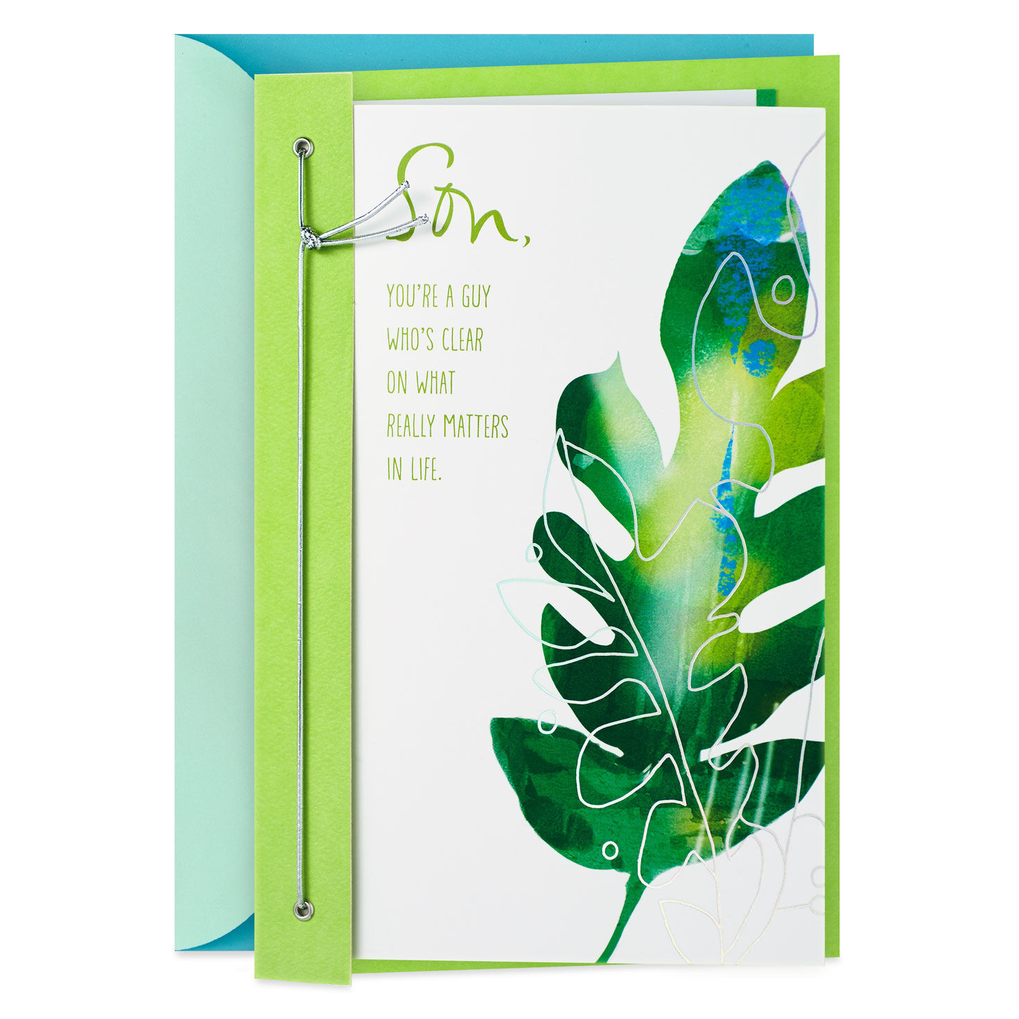 You're a Good Man Birthday Card for Son