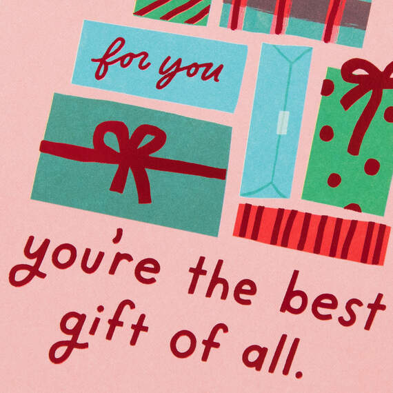 You're the Best Gift of All Christmas Card, , large image number 4