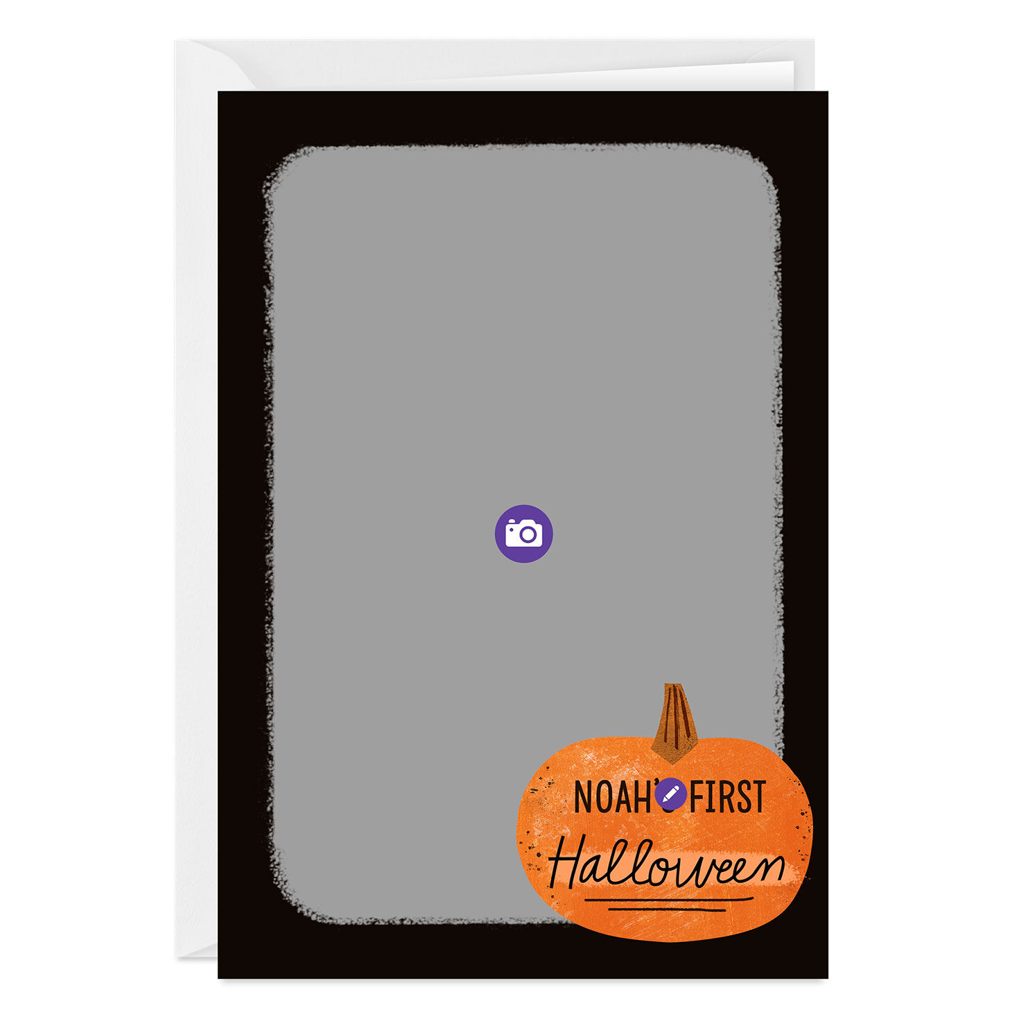 Baby's First Halloween Custom Halloween Card, , large image number 3