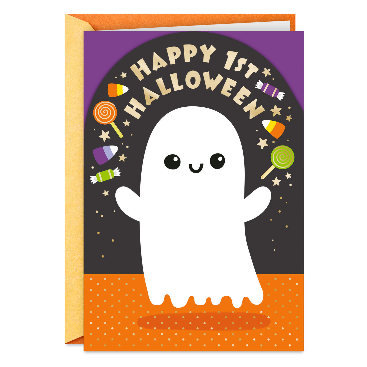 Cute and Cuddly Ghost Baby's First Halloween Card for only USD 2.99 | Hallmark