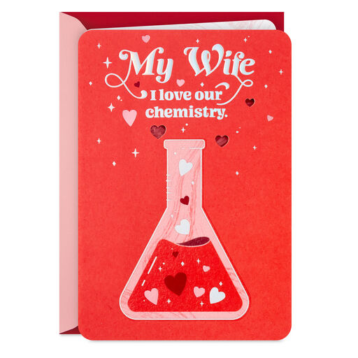 I Love Our Chemistry Love Card for Wife, 