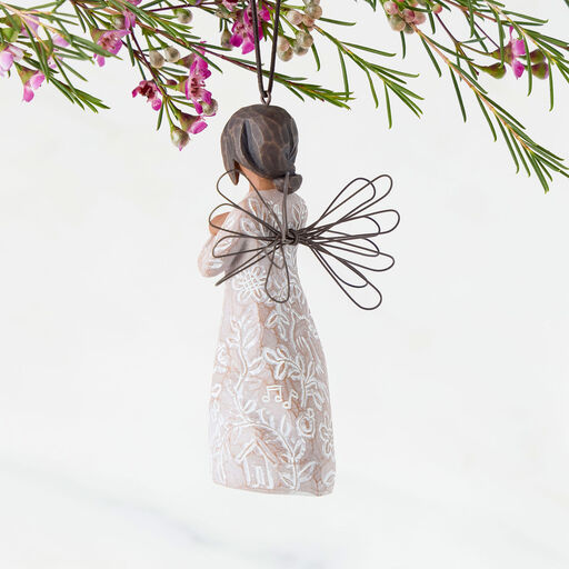 Willow Tree Remembrance Angel Ornament, 4", 