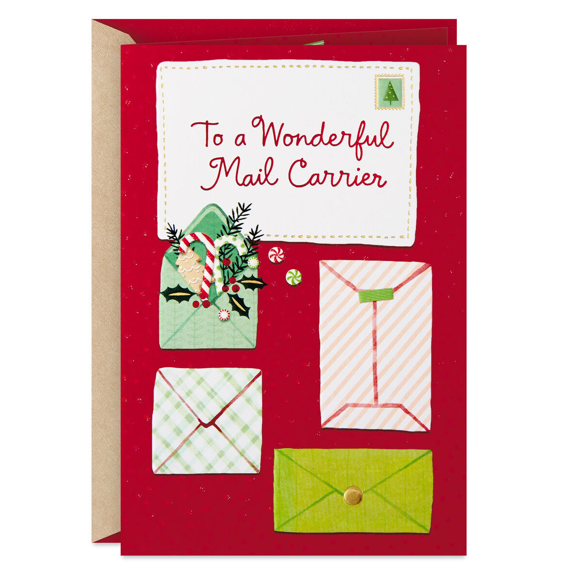 The Happiness You Deliver Holiday Card for Mail Carrier