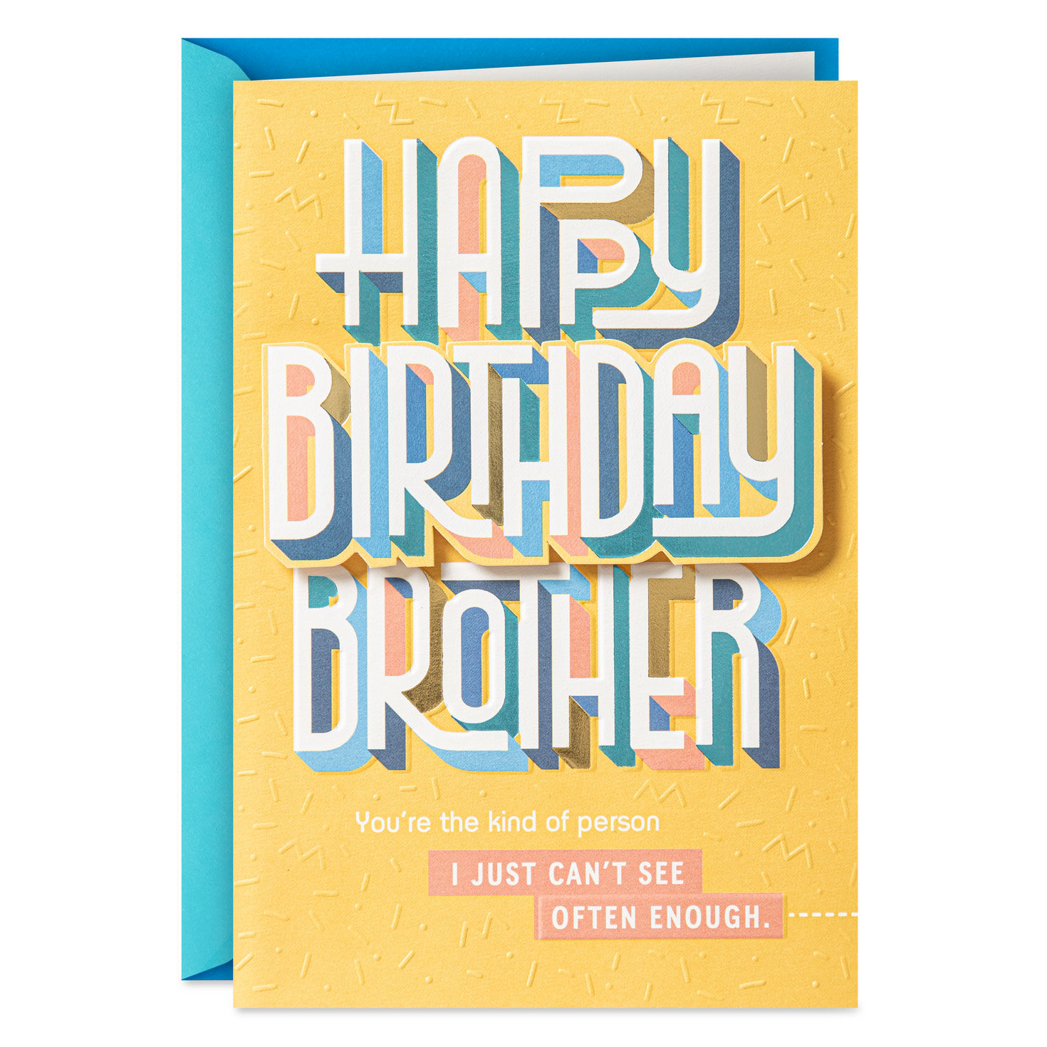 Lucky to Have You as My Brother Birthday Card for only USD 6.59 | Hallmark