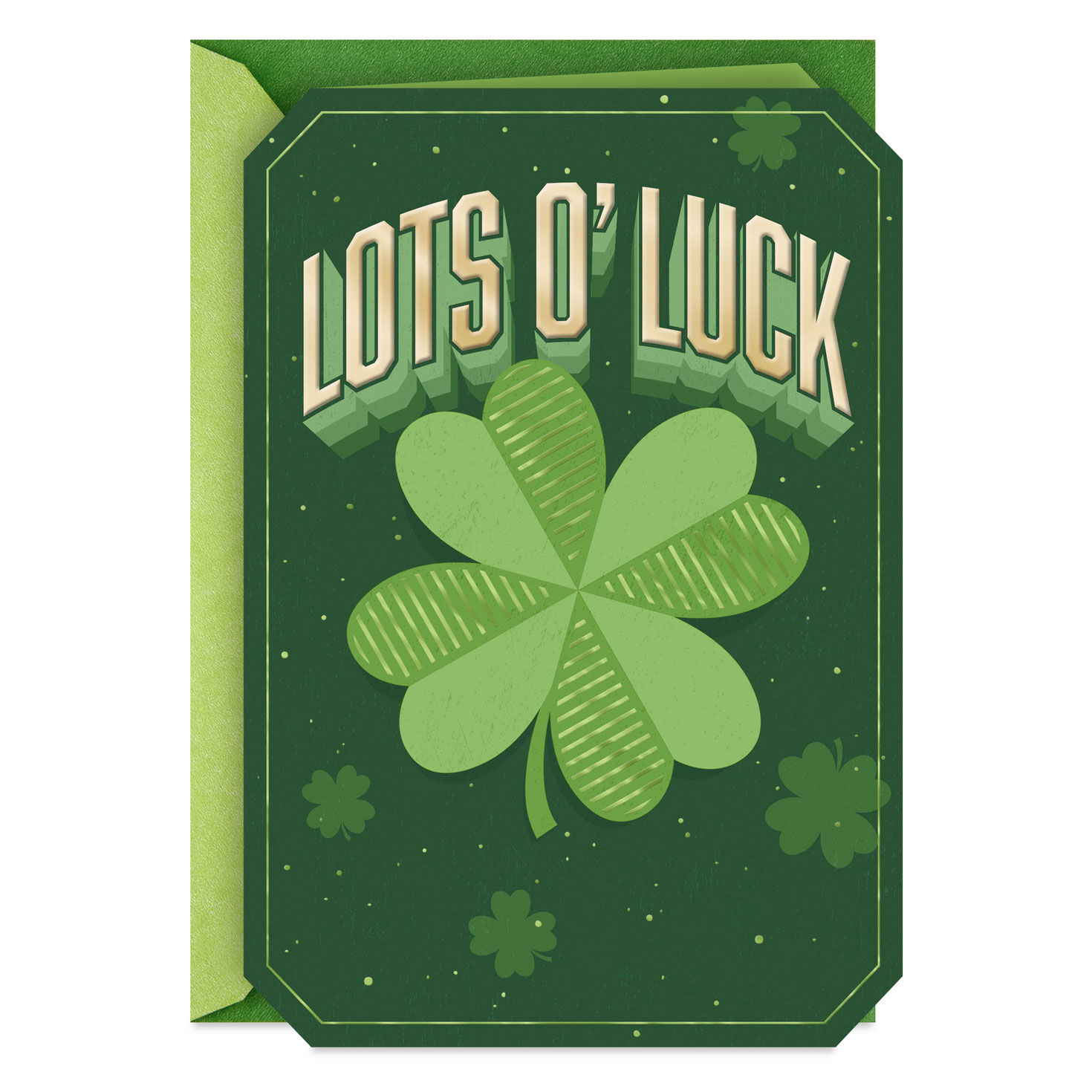 Good Luck, Good Health, and Good Fortune St. Patrick's Day Card