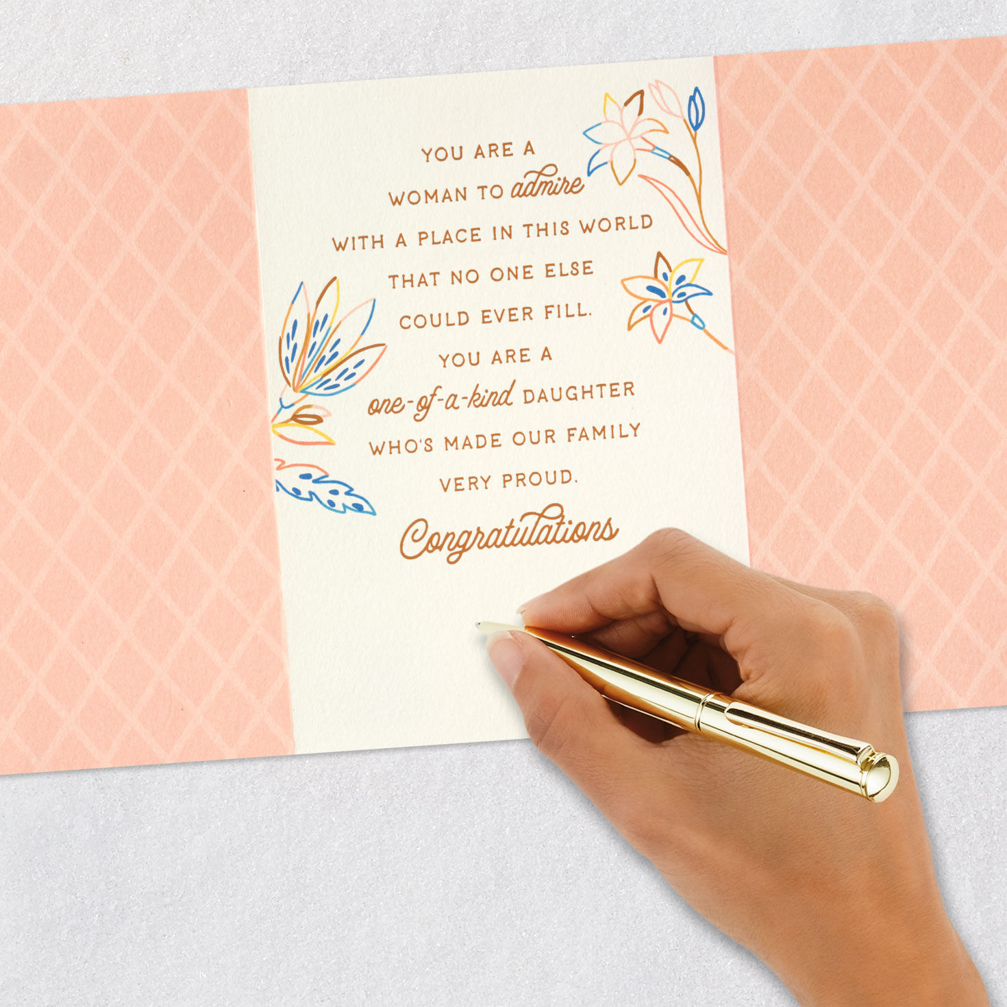 You're a Woman to Admire Graduation Card for Daughter for only USD 5.99 | Hallmark