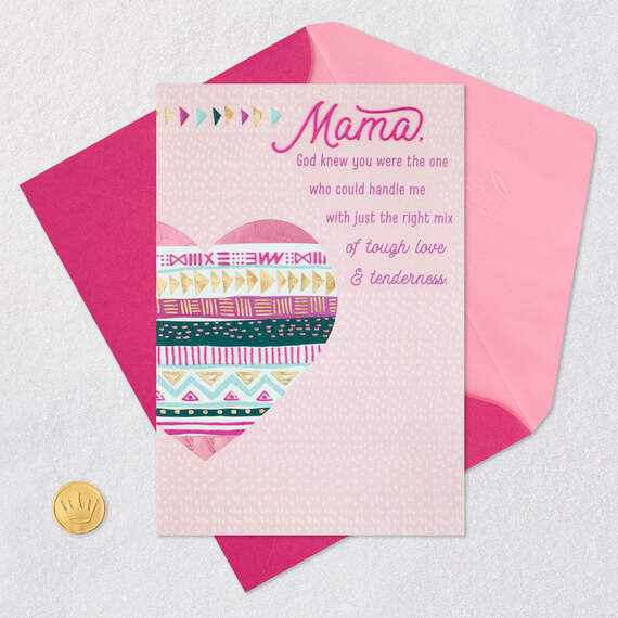 God Knew You Were the Mom I Need Mother's Day Card for Mama, , large image number 6