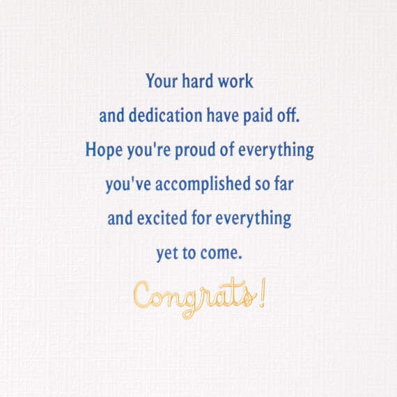 You're Going to Be a Great Doctor Medical School Graduation Card, , large image number 2