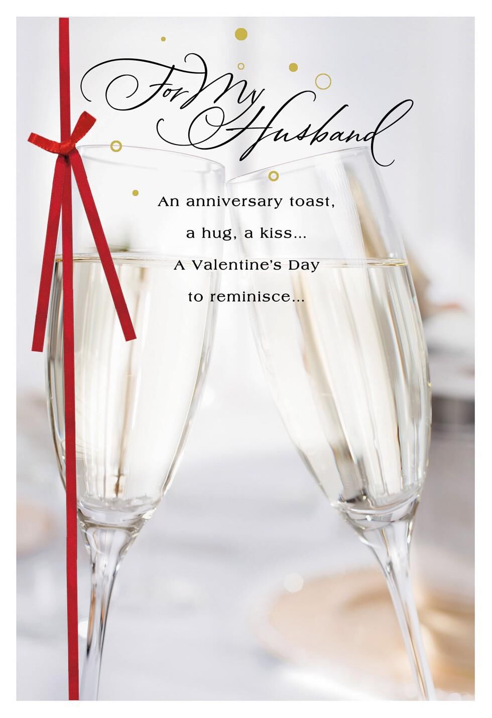 Valentine's Day Anniversary Card for Husband