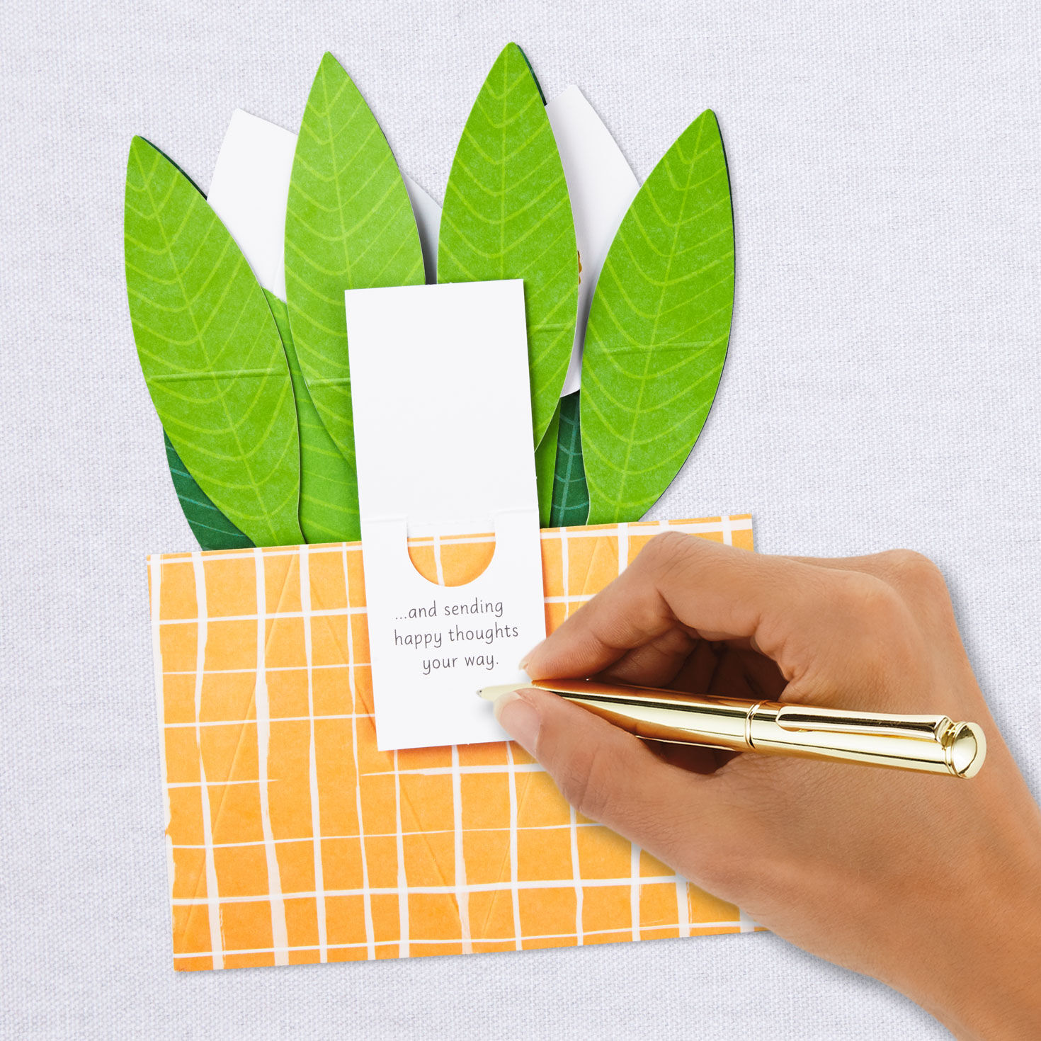 Peace Lily Love You 3D Pop-Up Thinking of You Card for only USD 7.99 | Hallmark
