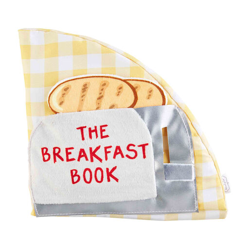 Mud Pie Breakfast Interactive Cloth Baby Book, 