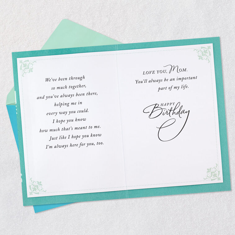 Such an Important Part of My Life Birthday Card for Mom, , large image number 4