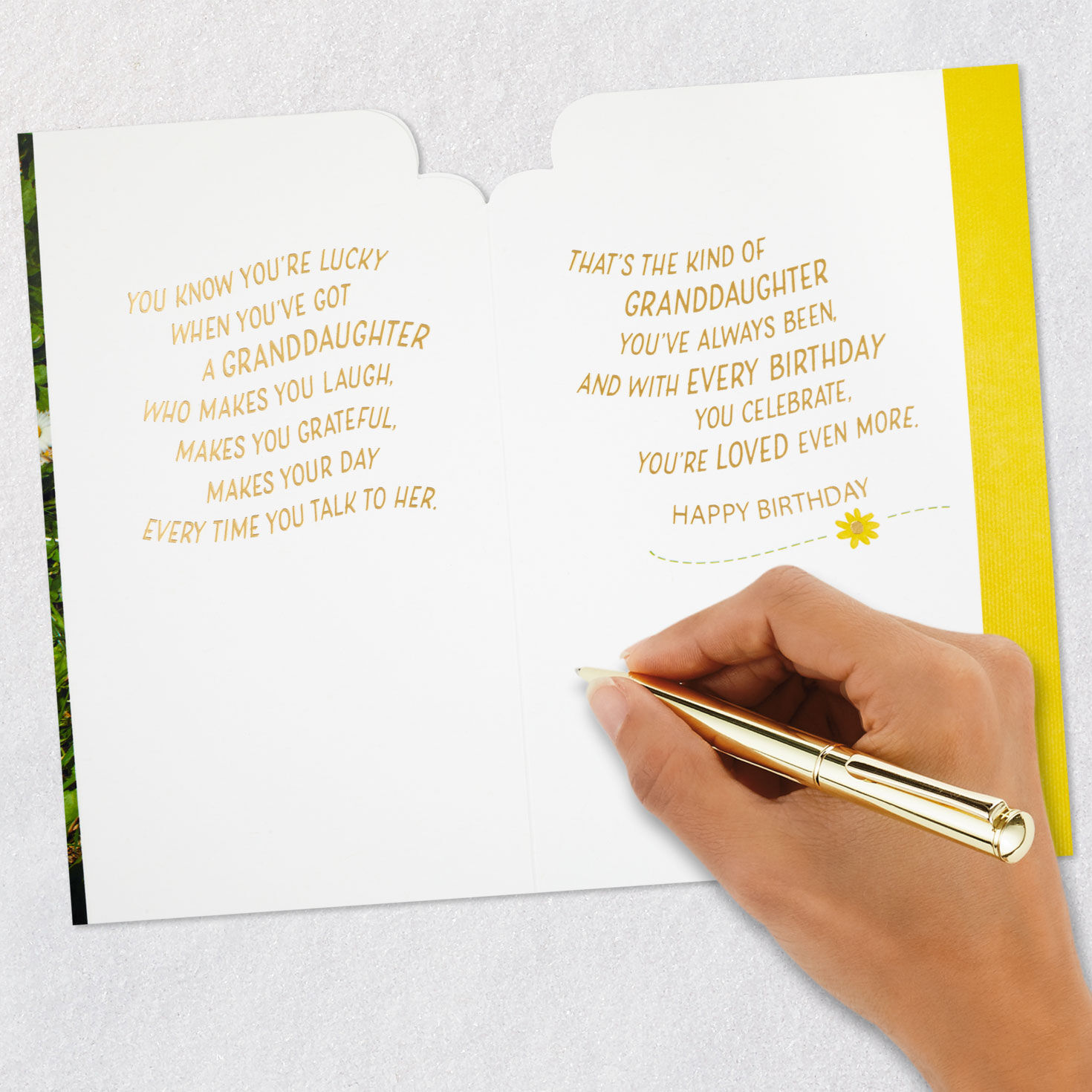 Lucky to Love You Birthday Card for Granddaughter, , large image number 7