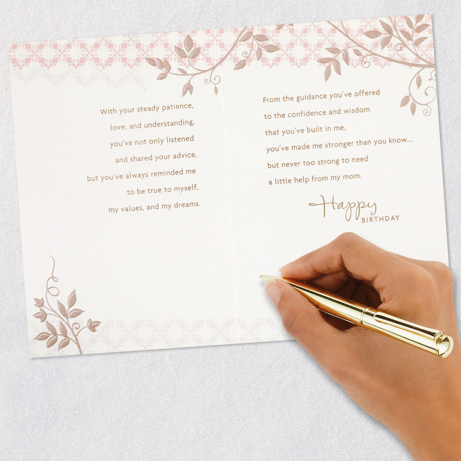 You've Made Me Strong Birthday Card for Mom, , large image number 7