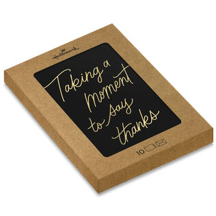 Taking a Moment to Say Thanks Blank Thank You Notes, Pack of 10