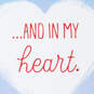 3.25" Mini On My Mind and in My Heart Thinking of You Card, , large image number 2