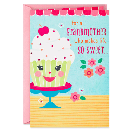 You Make Life Sweet Mother's Day Card for Grandmother, 