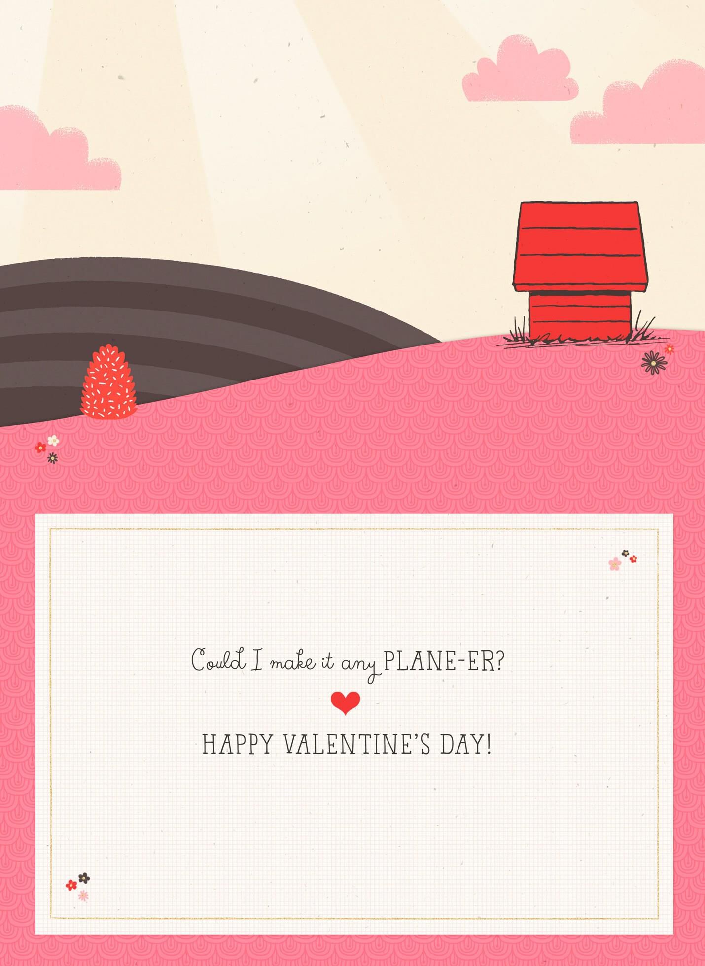 Peanuts® Snoopy Crazy About You Valentine's Day Card