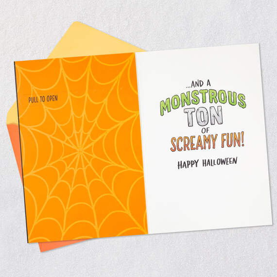 Spooky and Kooky Halloween Card With Light-Up Sticker Badge, , large image number 3