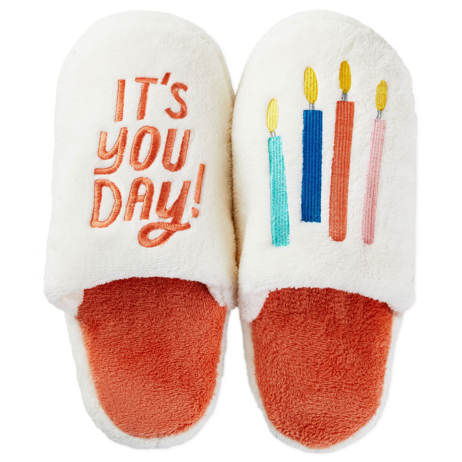 It's You Day Birthday Slippers With Sound, Large/X-Large