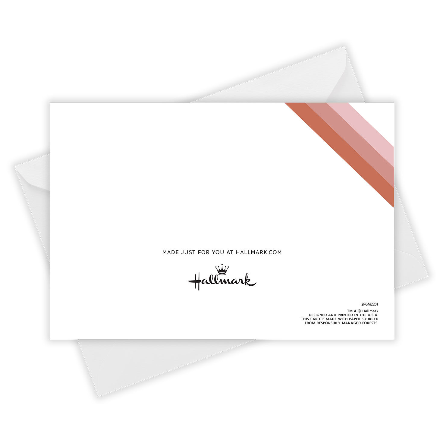Pink-Hued Stripes Custom Card for only USD 4.99 | Hallmark