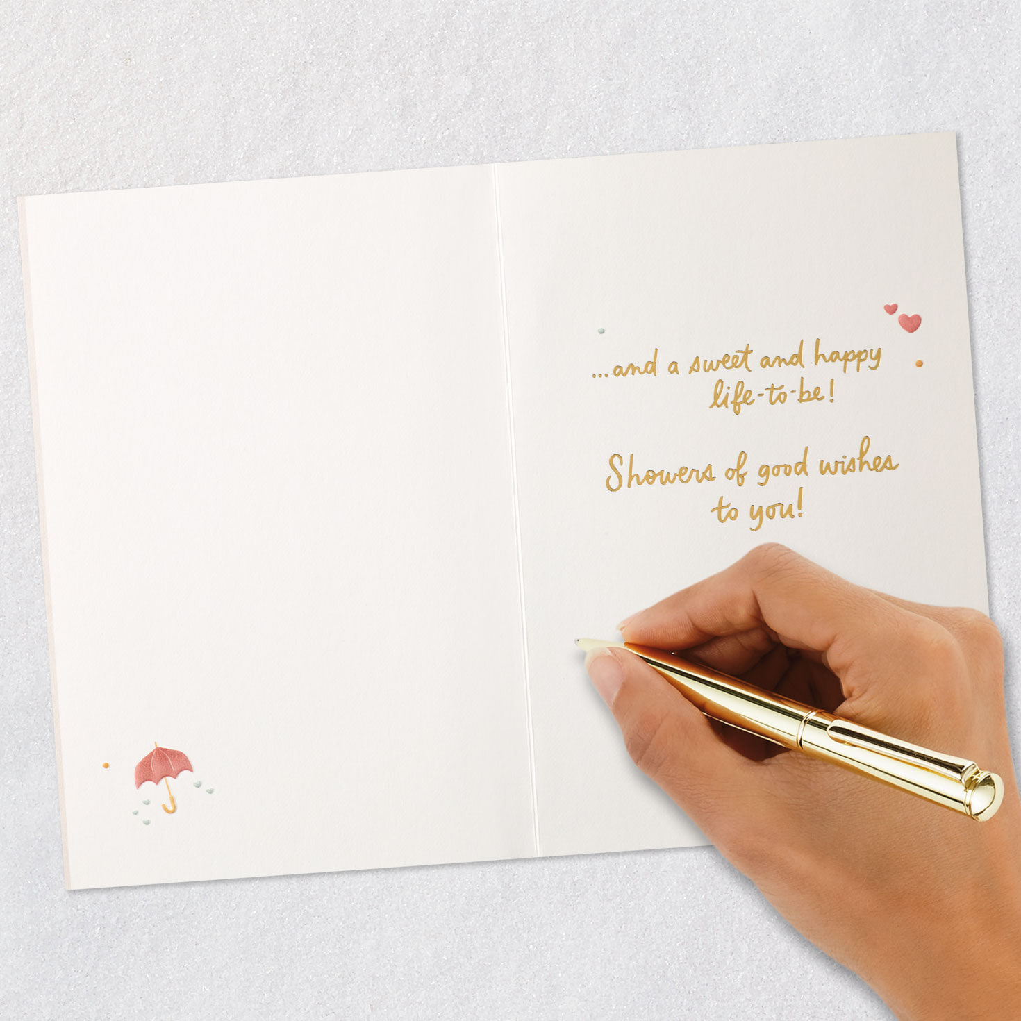 Celebration Icons Wedding Shower Card for Couple Signing card image number 6