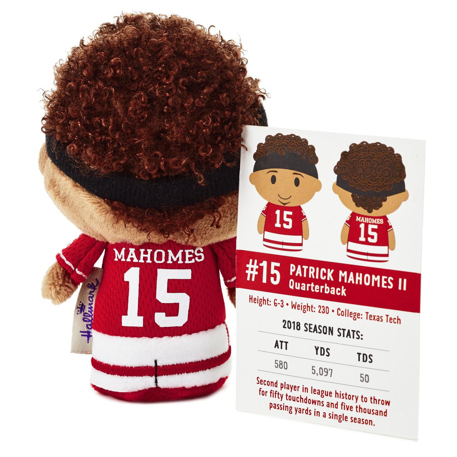patrick mahomes plush doll