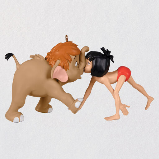 Disney Jungle Book 55th Anniversary Mowgli and Elephant Ornament, 