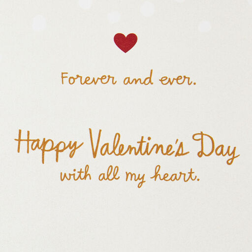 Be Mine Forever and Ever Valentine's Day Card, 
