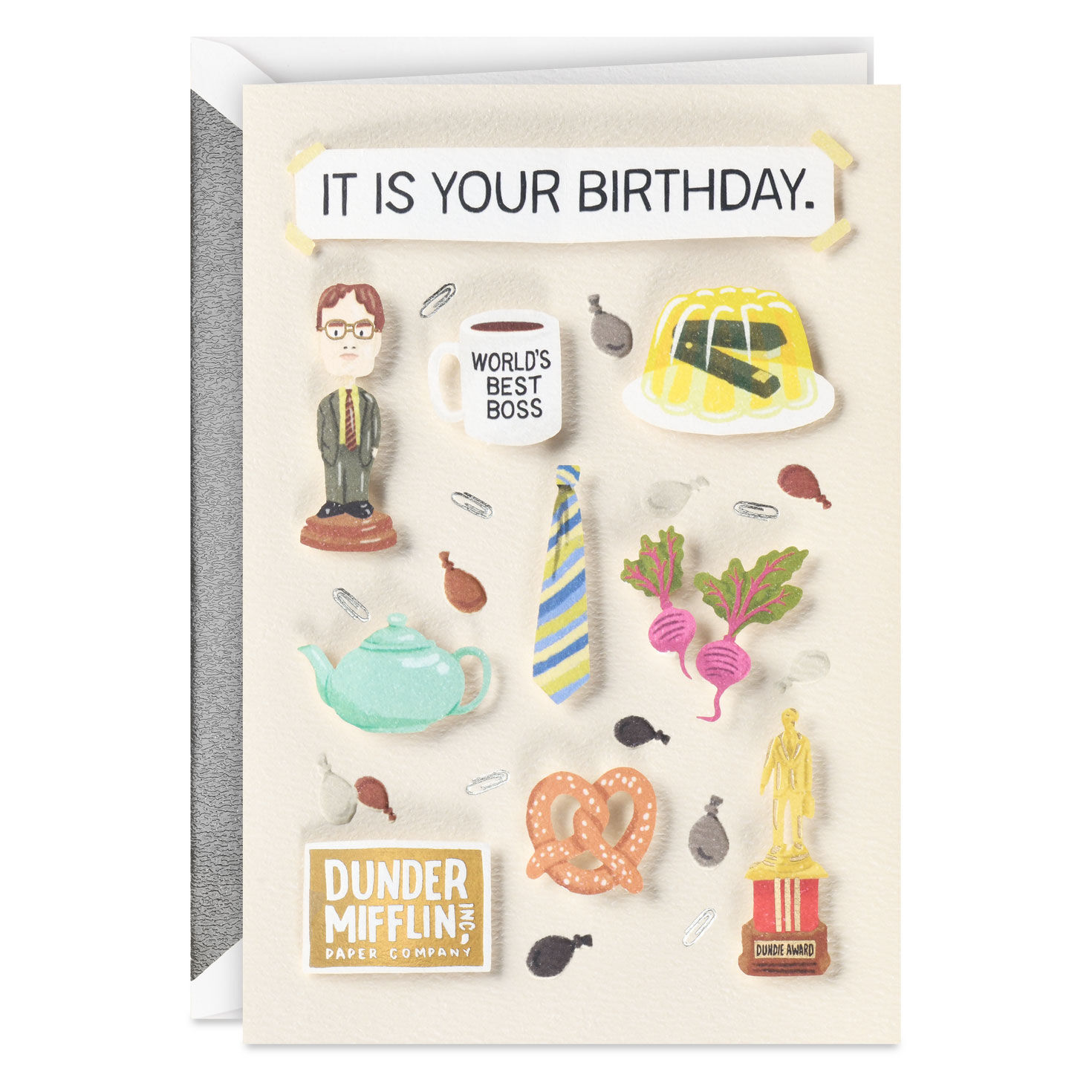 The Office It's a Fact Funny Birthday Card