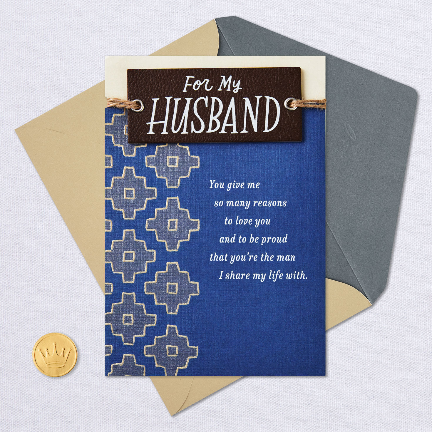 The Amazing Man I Love Anniversary Card for Husband, , large image number 5