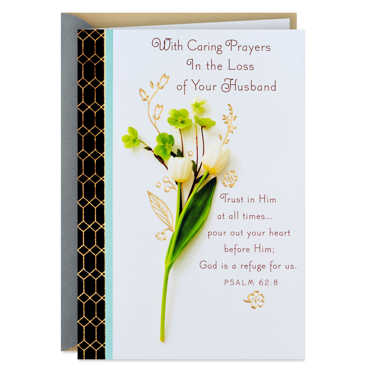 With Caring Prayers Religious Sympathy Card for Loss of Husband for only USD 5.99 | Hallmark