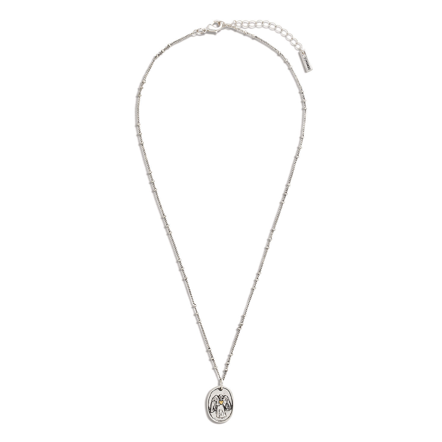 Demdaco Guardian Angel Charm Necklace, 18" Jewelry Hallmark