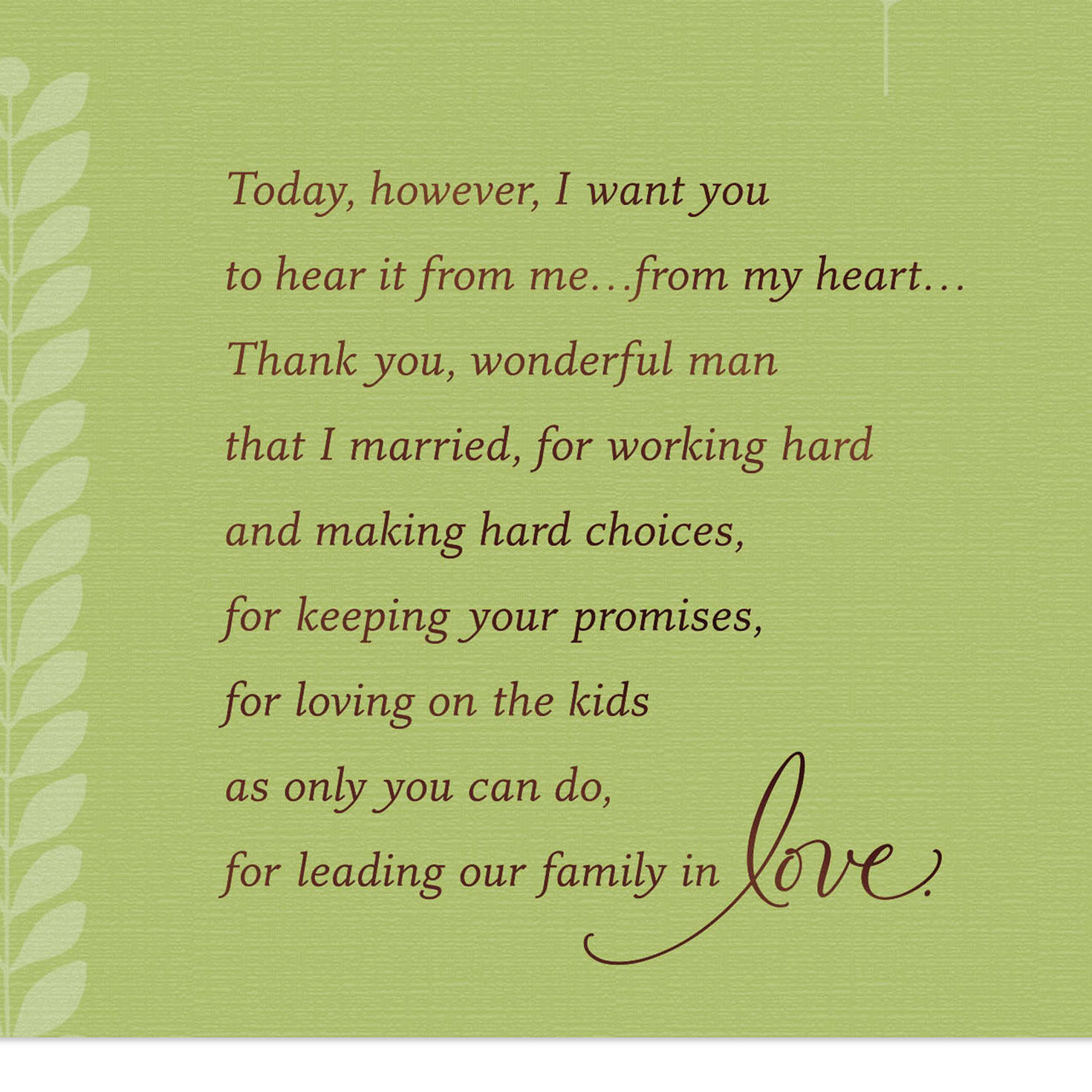Dragonflies Religious Thank You Card for Husband sentiment image number 2