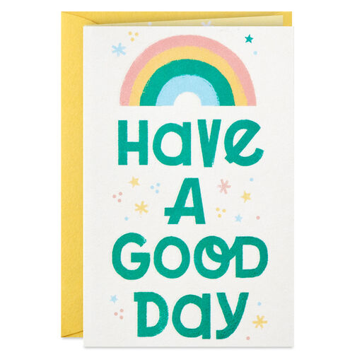 3.25" Mini Little World Changers™ Have a Good Day Blank Card, 