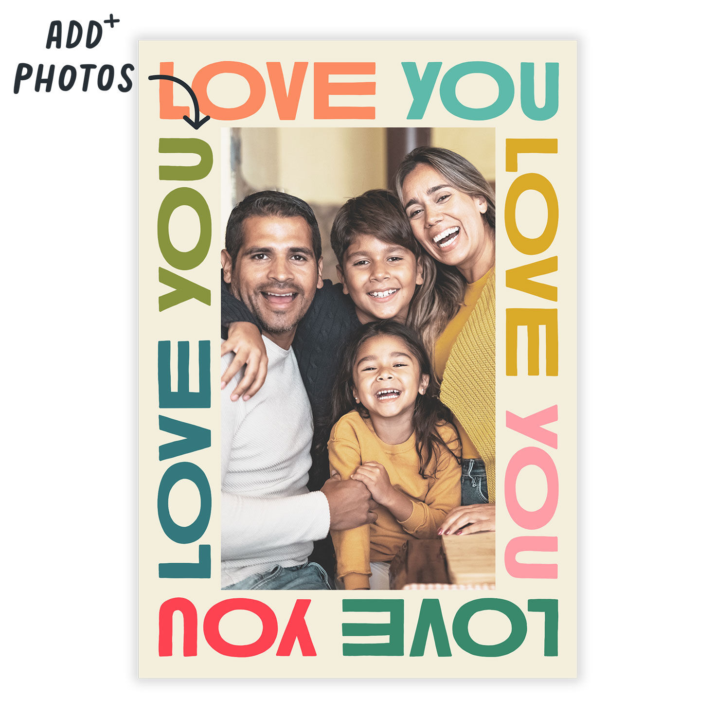 Bold Love You Frame eCard, , large image number 2